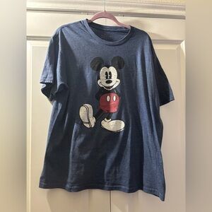Disney Mickey Mouse Tee - Navy and Red